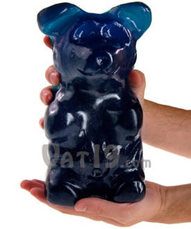 giant blue gummy bear